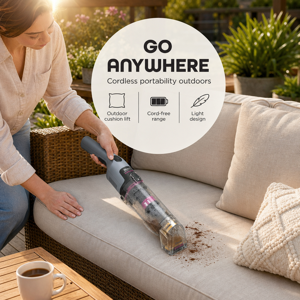 Shark StainForce Cordless Spot Cleaner, Portable Carpet & Upholstery Stain Remover, Pet Stain Odor Eliminator with All‑in‑One Dock, Self‑Cleaning System for Carpet, Car Seats & Fabric