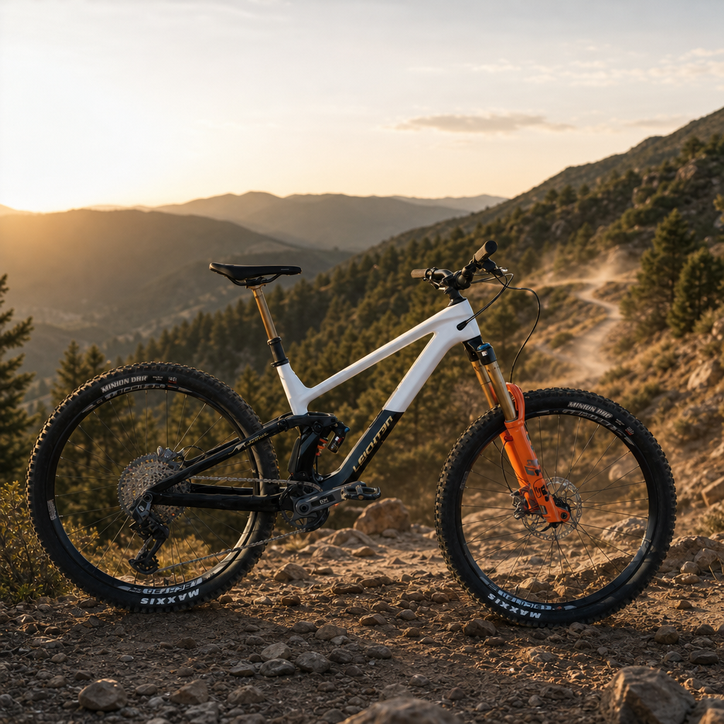Full Suspension Mountain Bike, Premium Aluminum Frame, Pro Air Fork & Hydraulic Disc Brakes, Maxxis Tires Trail Mountain Bicycle for Off‑Road Adventure