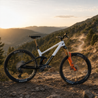 Full Suspension Mountain Bike, Premium Aluminum Frame, Pro Air Fork & Hydraulic Disc Brakes, Maxxis Tires Trail Mountain Bicycle for Off‑Road Adventure