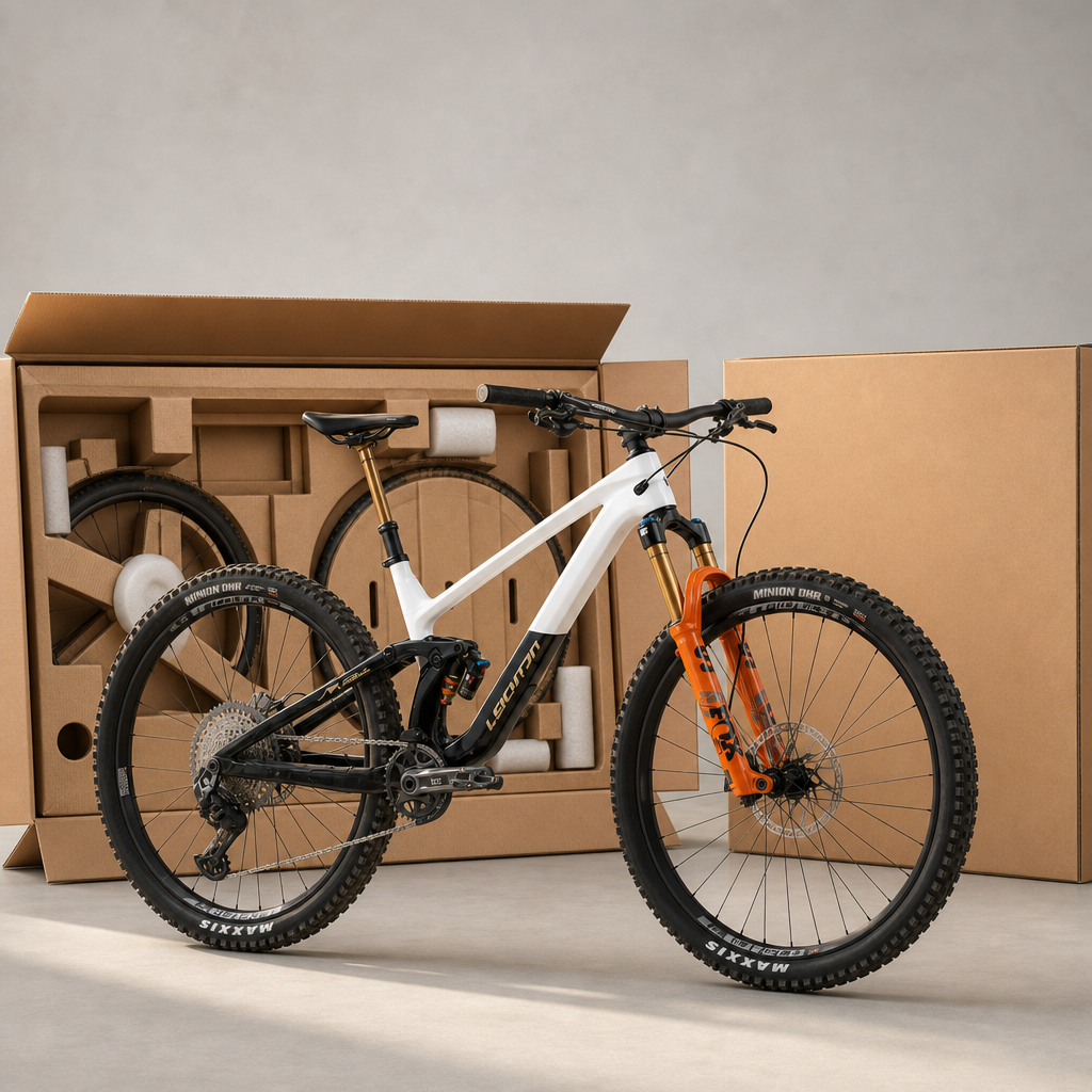 Full Suspension Mountain Bike, Premium Aluminum Frame, Pro Air Fork & Hydraulic Disc Brakes, Maxxis Tires Trail Mountain Bicycle for Off‑Road Adventure
