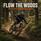 Full Suspension Mountain Bike, Premium Aluminum Frame, Pro Air Fork & Hydraulic Disc Brakes, Maxxis Tires Trail Mountain Bicycle for Off‑Road Adventure